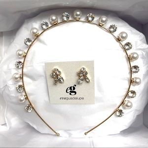 Bridal Headpiece from PR Local Jewelry Designer: Eva Guadalupe 💎